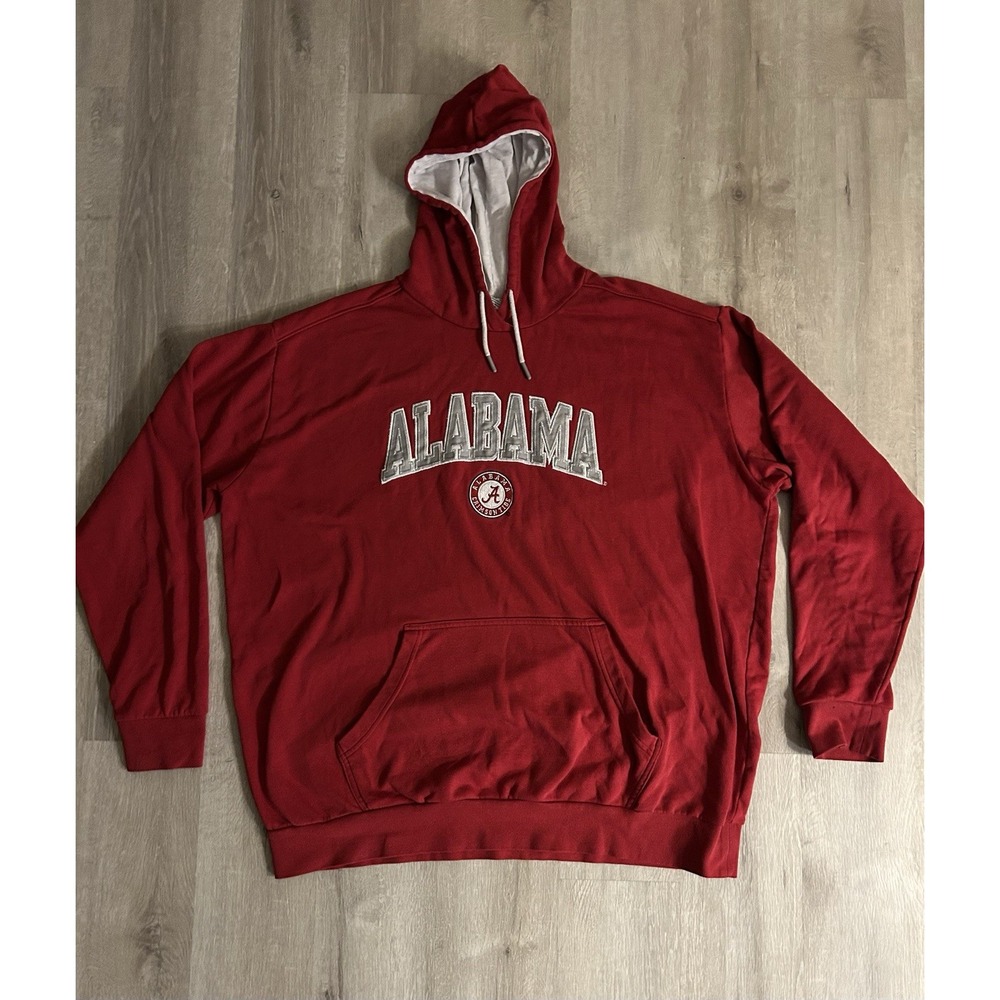 University Of Alabama Crimson Tide Pullover Hoodie Champion Embroidered 2XL